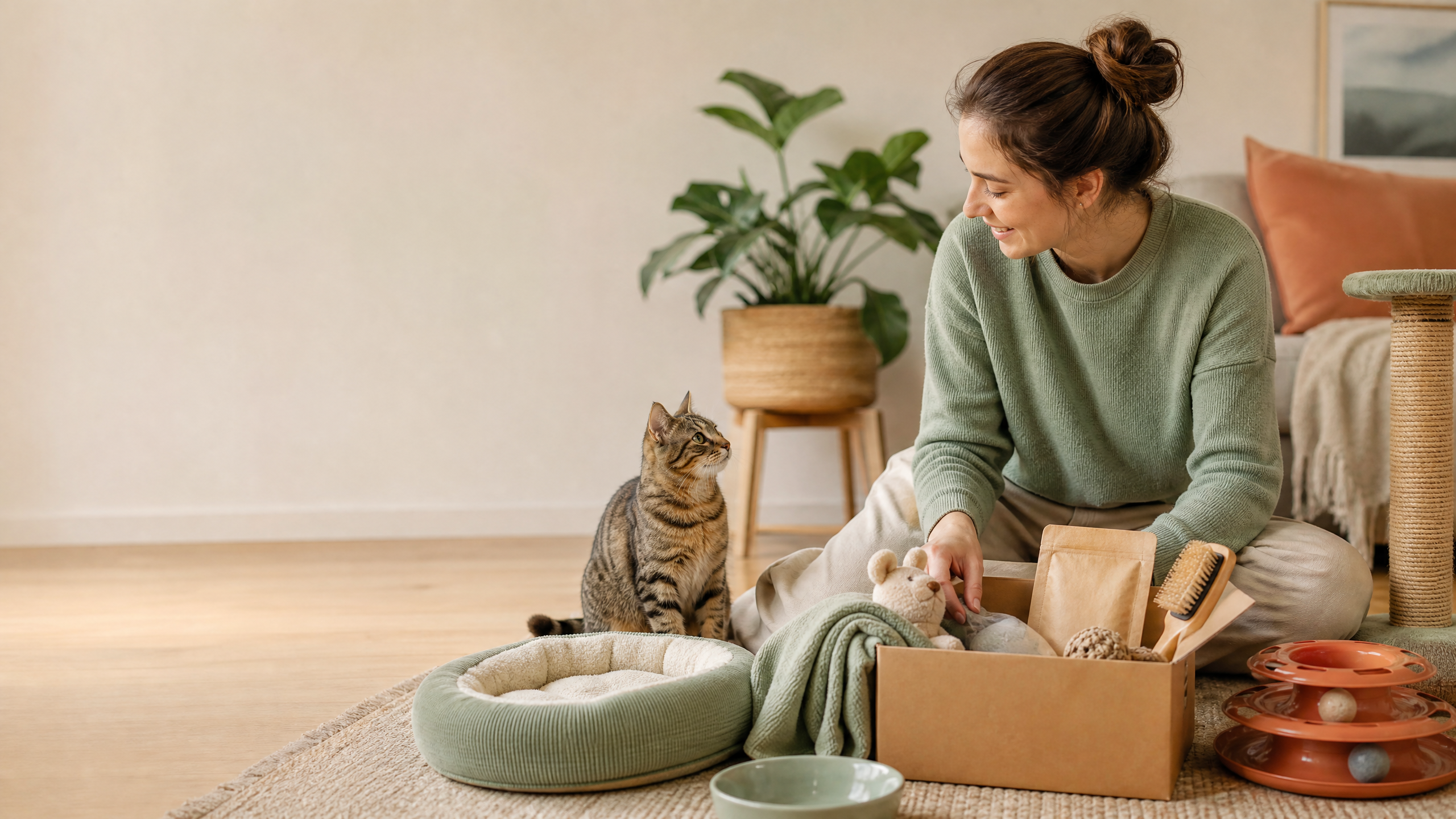 Dueño primerizo de un gato: guía de cuidados básicos