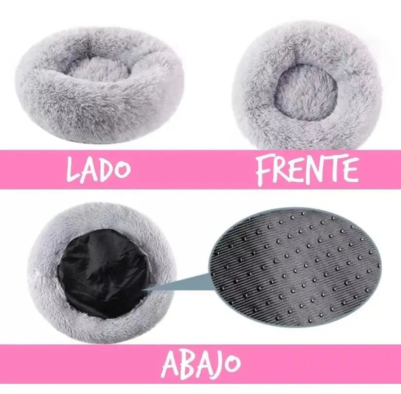 Cama Antiestrés 60cm "NubeRelax" para mascotas | Descanso - Envío gratis Chile