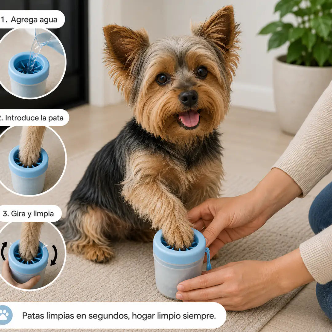 Limpiador de Patas para Mascotas "PataLimpia" para mascotas | Mascotas - Envío gratis Chile